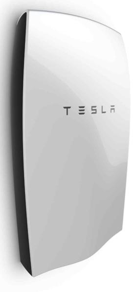 And Now the TESLA!!!! Powerwall - 1 Technology: Wall mounted, rechargeable lithium ion battery with liquid thermal control.