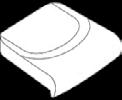 Back Cushion Options (A) (B) Back Rest Cushion, Standard w/ Cover (A) 1 $175 955031-2XX Back Rest Cushion, Standard w/ Cover (A) 2 $175 955032-2XX Back Rest Cushion, Standard w/