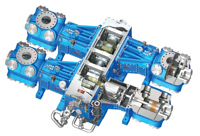 COMPRESSOR SPECIFICATIONS Rated bhp 5200 Stroke 6.75 in.
