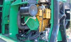 remote Maintenance access Engine compartment with large doors