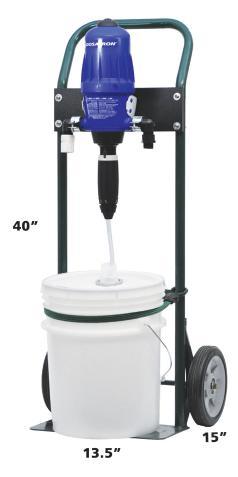 Eco-Cart Portable Fertilization System The 5-gallon Eco-Cart provides quick and easy proportional on-demand dispensing, for a great value.