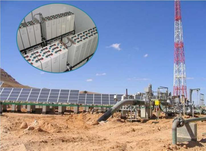 Off-grid Power Solutions Gas compressor stations in the Sahara BAE Batteries