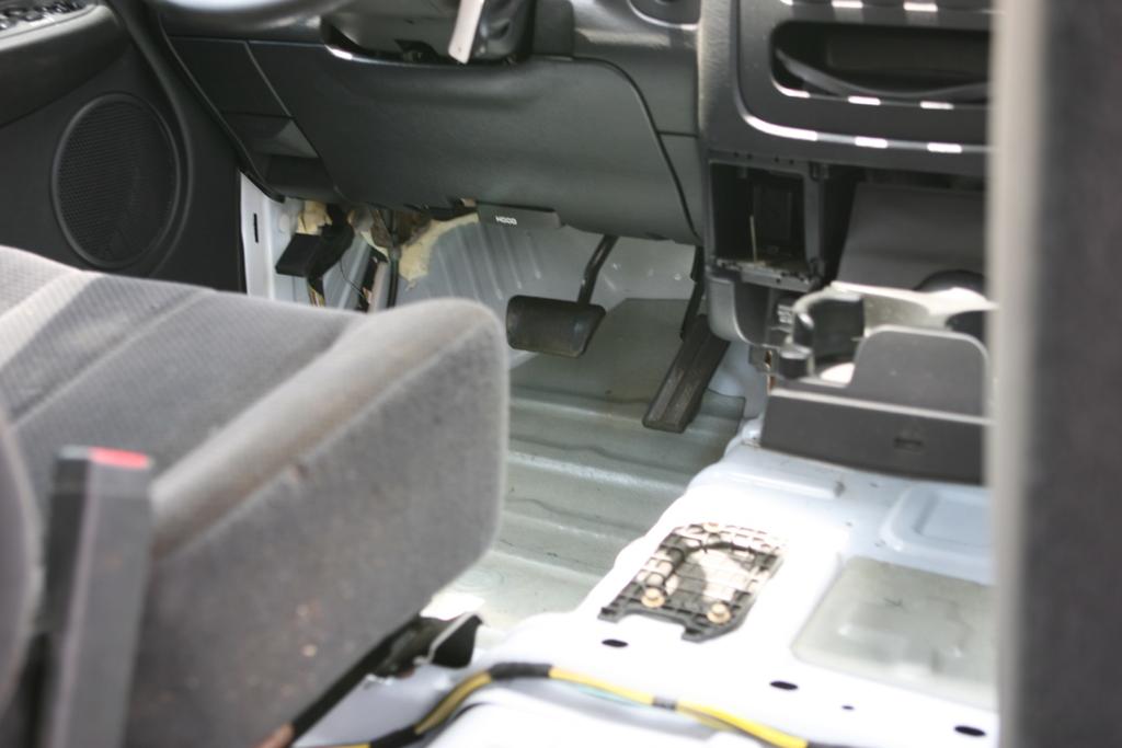Interior of vehicle