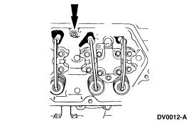 2. Remove the valve cover. For additional information, refer to Section 303-01C. 3. Remove the fuel charging wiring.