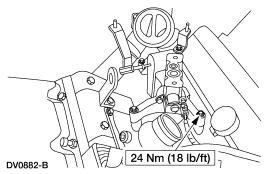SECTION 303-04D: Fuel Charging and Controls 1999 F-Super Duty 250-550 Turbocharger Workshop Manual REMOVAL AND INSTALLATION Procedure revision date: 01/26/2000 Turbocharger Intake Tube Removal and