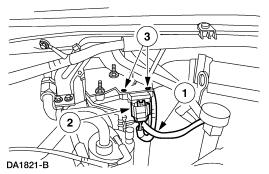 SECTION 303-14B: Electronic Engine Controls 1999 F-Super Duty 250-550 Diesel Engine Workshop Manual REMOVAL AND INSTALLATION Procedure revision date: 01/26/2000 Manifold Absolute Pressure (MAP)