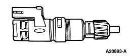 Figure 10: Column-Shift Transmission Control Switch Vehicle Speed Sensor (Econoline Only) For Econoline, the Vehicle Speed Sensor (VSS) (Figure 11) is a variable reluctance or Hall-effect type sensor