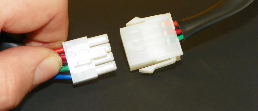 CONNECT THE ELECTRONIC BOX TO THE 20 POLES CONNECTOR OF THE CABLES HARNESS. ( FIG.