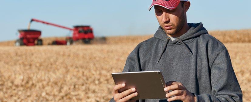 You can view the same screen the operator is seeing, and transfer data both to and from the tractor to trusted strategic partners, your home operation or any other location with which you share