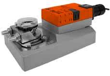 Proportional Control, Non-Spring Return, Direct Coupled, 4V, for to 0 VDC and 4 to 0 ma Torque min. 360 in-lb for control of damper surfaces up to 90 sq ft.