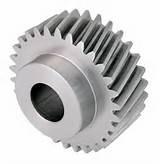 6 MECHANICAL TECHNOLOGY (EC/NOVEMBER 2015) 1.16 Which of the following statements is an advantage of the single helical gear as shown below? A The gears are expensive.