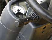 Easy and safe shift lever A single lever on