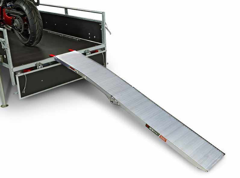 NEW Foldable Ramp Heavy-Duty with Handle This premium quality ramp has all the required specifications that will allow you to store your motorbike safely and securely.
