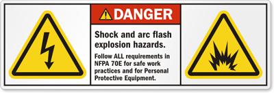 Failure to comply with these instructions will result in death or serious injury from severe burns caused by arc flashing that has exceedingly high temperatures.