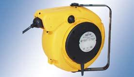 13 Spring driven cable reel series 520/XF Series XF Cut lengths 3 to 14 m Slip ring 2- to 5-pole Max.