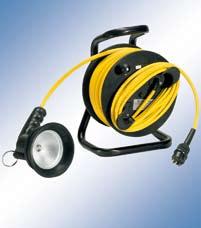 4 Solid rubber cable reel, series 501 with hand-held halogen spotlight 24 V Item Input Output Fuse 259805 5 m 2 x 1.5 qmm with contour plug 259807 5 m 2 x 1.5 qmm with contour plug 25m 2 x 2.