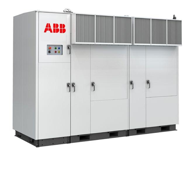 PRODUCT FLYER FOR PVS980 ABB SOLAR INVERTERS ABB central inverters PVS980 1818 to 2091 kva High total performance High efficiency Low auxiliary power consumption Innovative controlled cooling