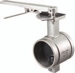 Shurjoint Figure SJ-400 Butterfly Valve (Page 1 of 2) Shurjoint Tech Data Sheet: K-16 The Shurjoint Model SJ-400 Butterfly Valve is a grooved end stainless steel butterfly valve, supplied with a 10
