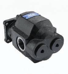 Gear pumps are mainly used for tipping applications on tractors or truck tippers.