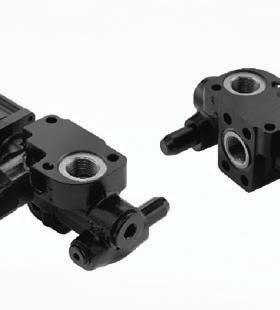 Hydraulic tipping valves HT 50 series Pneumatic connection (TIP)