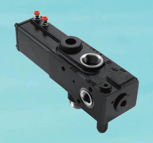 HYDRAULIC TIPPING VALVES, HT 220 SERIES HT 220 series valves are high performance valves suitable