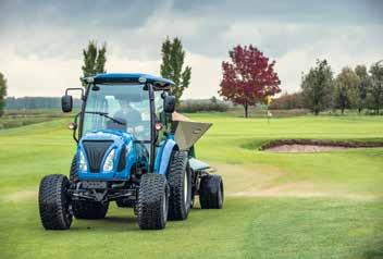 New Holland Boomer tractors are compact, manoeuvrable and versatile tractors that are divided into three power classes.