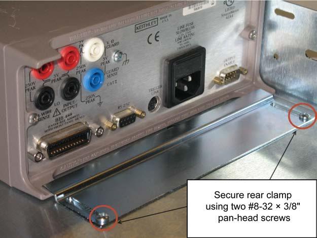 Figure 12: Install the support bracket 4.