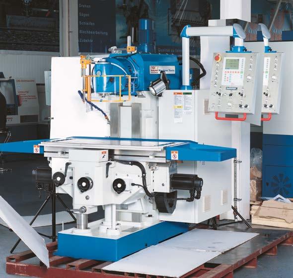 Servo-Conventional: Intuitive operation, extensive functionality, and proven machine design combined with the precision of advanced CNC technology Servo-Conventional Drive Technology - rigidity,