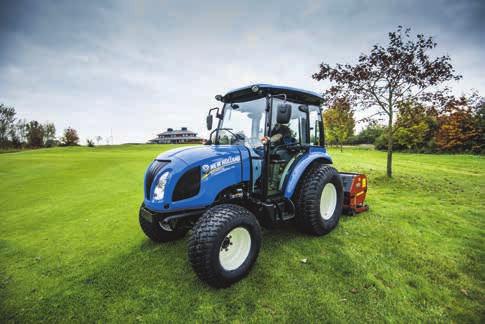 10 GROUNDCARE Boomer. More than just a compact tractor. The Boomer compact tractor series is the default choice for professional groundcare operations.