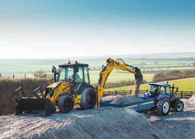 35 Backhoe Loaders. Versatile all-rounder. The C series multi-purpose backhoe loaders, with their excavator-like curved boom, can lift 3.5t to a height of almost 3.5 meters.