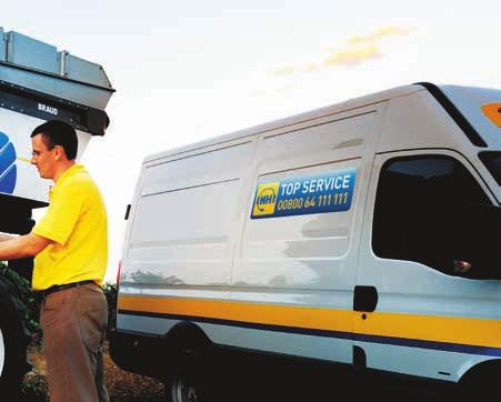 New Holland Top Service For ultimate peace of mind, Top Service offers you around the clock assistance.