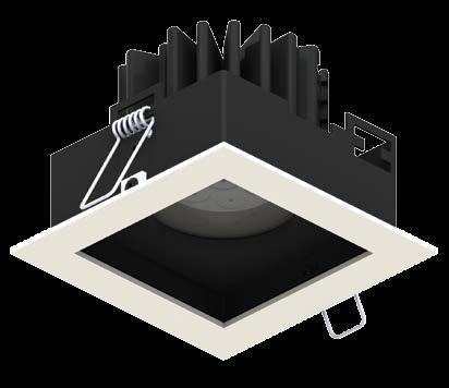 Vespertine Elements Value Range of Recessed Square Downlight NB: See full product data sheet for detailed information 82 85 x 85 CUTOUT 82 175 x 85 CUTOUT VSU1 20 20 73 75 0.