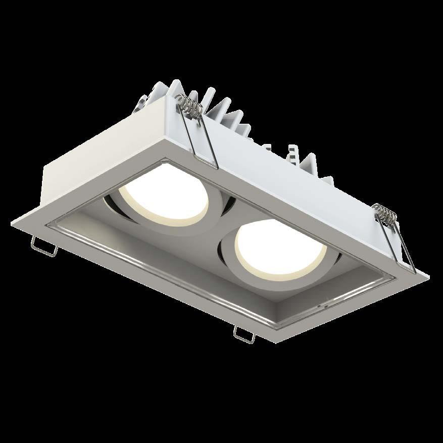 Cordelia Elements Value Range of Compact Recessed Adjustable Fixture v5_2_04a CCU1 CCD2 Fully adjustable, 360 o turn & 30 o tilt Single or multiway configuration IP44 versions available Up to