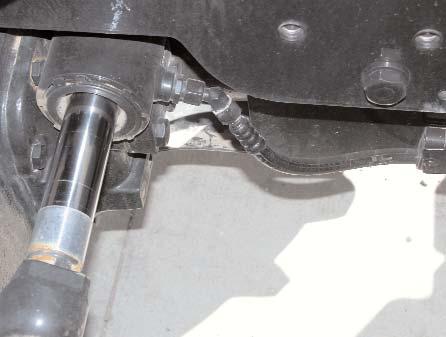 5. Install Steering Output Fittings: a.