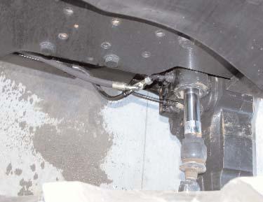 6. Install Steering Output Hoses: a.