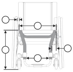 Sling Position See Diagram 2 In Performance Position (0 ), sling is at front of frame to keep chair shorter and more maneuverable.