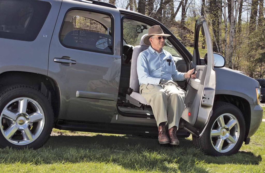 s popular minivans, SUVs, CUVs and pickup trucks, the Valet Seat provides full