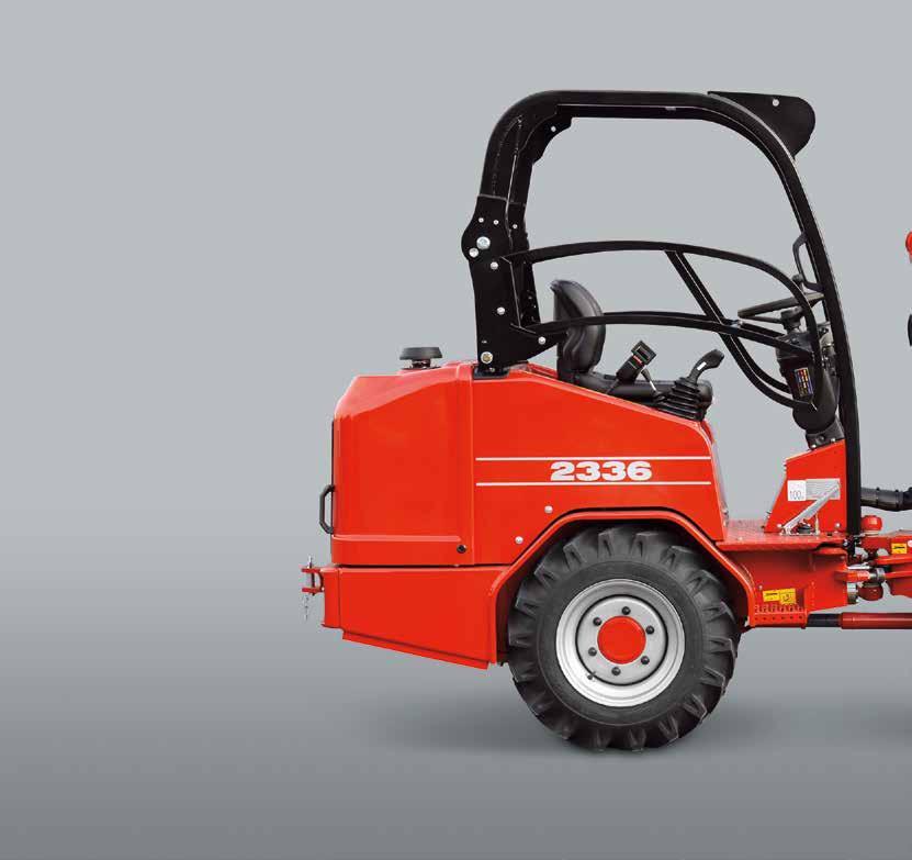 The Schäffer 2300 Series: Customized Loaders The 2300 series is hard to beat when it comes to equipment variants. Schäffer is able to offer customized loaders.