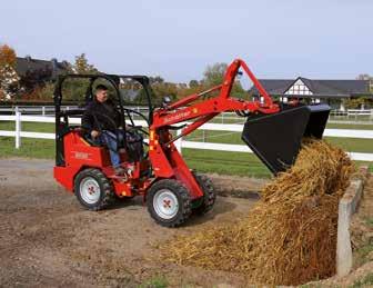 Yard-, Wheel- and Telescopic Loaders... from 15 kw (20 HP) to 115 kw (157 HP).