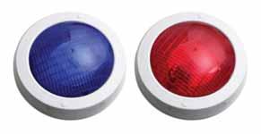 2 -Multi Colored LED : The combination of the three basic colors Red, Green and Blue (6 LEDs) gives place to 7 changeable colors.