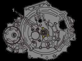 Repair Manual VW 02J gearbox 1 Drain the transmission fluid