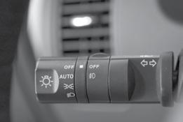 FOG LIGHT SWITCH (if so equipped) NOTE: The headlights must be on and the low beams selected for the fog lights to operate.