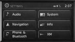 Your compatible cellular phone can be connected to the vehicle s audio system, allowing audio files to play through the vehicle s speakers. CONNECTING PROCEDURE 1.