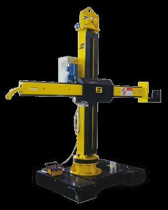 Column & Booms CaB 22 VLS For light-duty applications The CaB 22 VLS is specificially designed for light duty applica tions. Smooth 360 lockable rotation.
