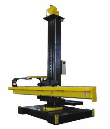 Column & Booms CaB 44, 55, 66 and 77 Designed and robustly built to withstand rugged work environments. Smooth 360 lockable rotation.