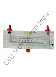 INCLINED TUBE MANOMETER