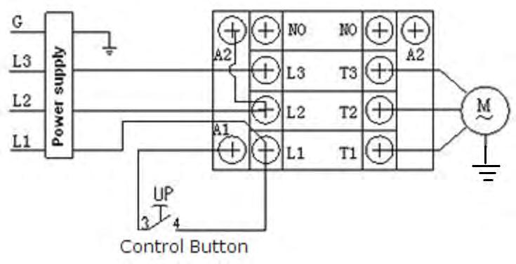Three phase motor 1. Circuit diagram (See Fig. 37) Fig. 37 Three phase Fig. 38 2.