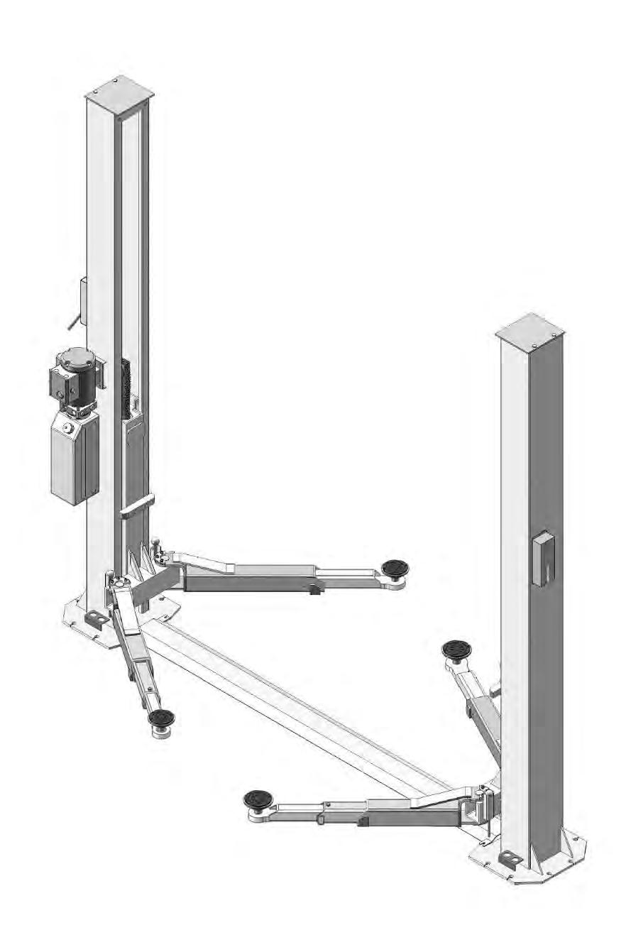I. PRODUCT FEATURES AND SPECIFICATIONS FLOORPLATE CHAIN-DRIVE MODEL FEATURES Model 209 (See Fig.
