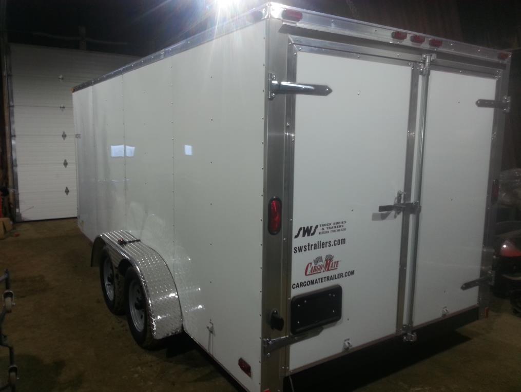 Spill / Contingency Trailer 16-foot enclosed tandem axle trailers complete with: 1 x 2 inch Honda Pump with suction and discharge hose 1 x 3 inch Honda pump with suction