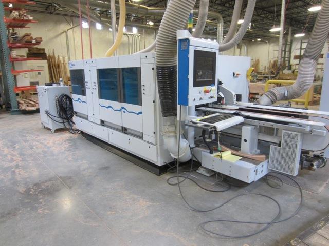 TECHNICAL SPECIFICATIONS MS 96217 PAGE 1 USED Year 2006 Homag DET (Homag FL 20/07/25) for Sizing and Contour Shaping of Solid Wood Doors The Homag/Torwegge base construction features many